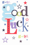 Full of playful energy, this Battersea good luck card captures the spirit of encouragement so often found in local celebrations. Pristine white space is alive with oversized pastel blue, deep red, earthy green, and royal purple letters, each carefully selected to craft a mood of joyful reassurance. Spritzes of navy, lemon-lime, and gentle lavender stars scatter across the design with carefree whimsy, reminiscent of confetti after a party near Battersea Square. Beneath your palm, the card feels smooth and substantial-a tactile delight much like the high-quality bouquets brought to doorsteps throughout SW11. The arrangement of fonts and stars suggests the excitement of new beginnings, from passing exams at Thomas's Battersea School to launching creative projects along Lavender Hill. It's the kind of card you'd press reassuringly into a friend's hand before a big leap, an emblem of optimism and friendship, ready to be paired with a bouquet that adds a flourish of colour to every wish for luck and success in Battersea.